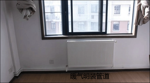 鋼板式暖氣片明裝