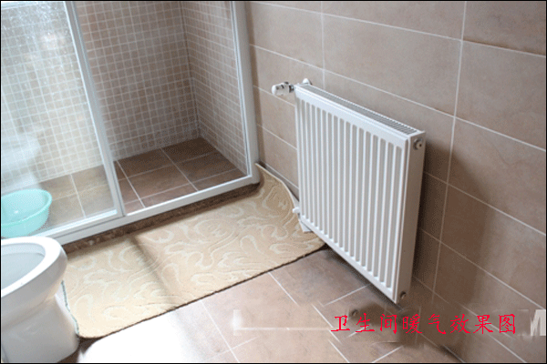 衛生間暖氣片安裝效果圖