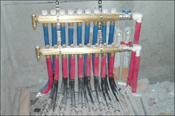 分集水器安裝效果圖